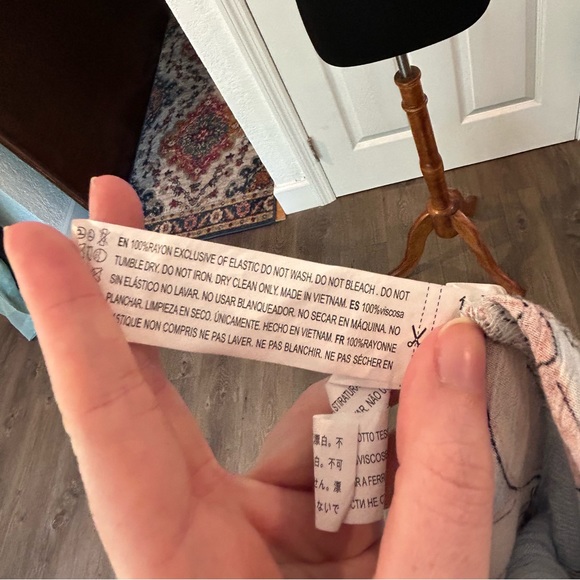 Forever 21 Floral Light Blue Maxi Dress | Size S - Picture 7 of 9